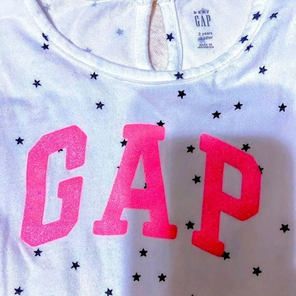 Gap Logo Toddler Girls 3t Short Sleeved Tee Shirt